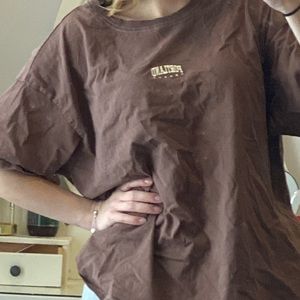 Cute oversized brown top from H&M